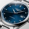 Montre Longines Master Collection Cadran Bleu soleillé Bracelet Acier