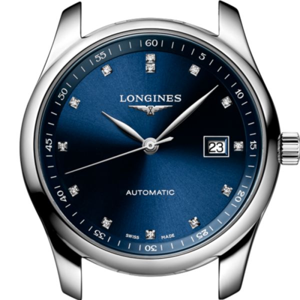 Montre Longines Master Collection Cadran Bleu soleillé Bracelet Acier