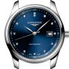 Montre Longines Master Collection Cadran Bleu soleillé Bracelet Acier