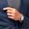 Montre Longines Master Collection Cadran Argenté "grain d'orge" Bracelet Acier