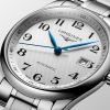 Montre Longines Master Collection Cadran Argenté "grain d'orge" Bracelet Acier
