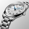 Montre Longines Master Collection Cadran Argenté "grain d'orge" Bracelet Acier