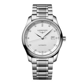 Montre Longines Master Collection Cadran Argenté "grain d'orge" Bracelet Acier