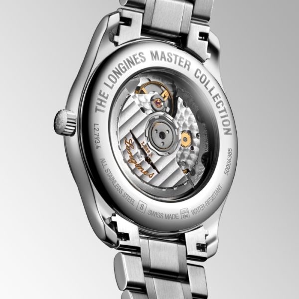 Montre Longines Master Collection Cadran Argenté "grain d'orge" Bracelet Acier