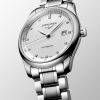 Montre Longines Master Collection Cadran Argenté "grain d'orge" Bracelet Acier