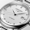 Montre Longines Master Collection Cadran Argenté "grain d'orge" Bracelet Acier