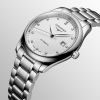 Montre Longines Master Collection Cadran Argenté "grain d'orge" Bracelet Acier