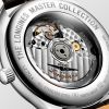 Montre Longines Master Collection Cadran Argenté "grain d'orge" Bracelet Alligator