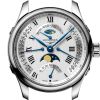Montre Longines Master Collection Retrograde Cadran Argenté "grain d'orge" Bracelet Acier