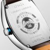 Montre Longines Evidenza Cadran Argenté "flinqué" Bracelet Alligator