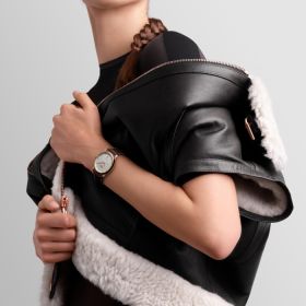 Montre Longines Master Collection Cadran Argenté "grain d'orge" Bracelet Alligator