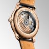 Montre Longines Master Collection Cadran Argenté "grain d'orge" Bracelet Alligator