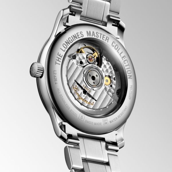 Montre Longines Master Collection Cadran Bleu soleillé Bracelet Acier