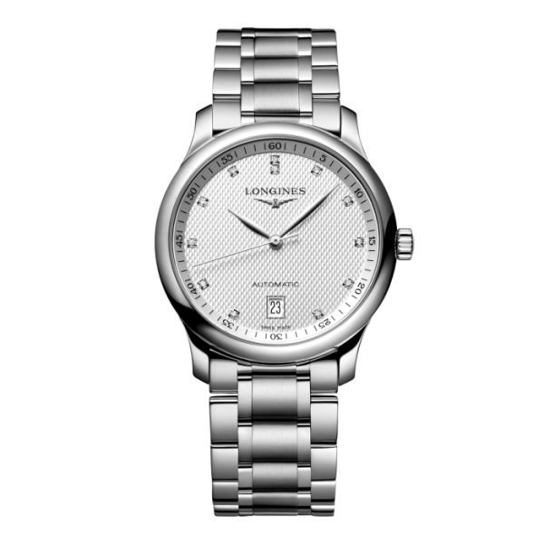 Montre Longines Master Collection Cadran Argenté "grain d'orge" Bracelet Acier