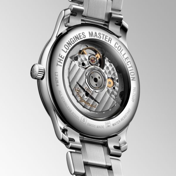 Montre Longines Master Collection Cadran Argenté "grain d'orge" Bracelet Acier