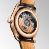Montre Longines Master Collection Cadran Nacre blanche Bracelet Alligator