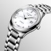 Montre Longines Master Collection Cadran Nacre blanche Bracelet Acier