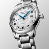 Montre Longines Master Collection Cadran Argenté "grain d'orge" Bracelet Acier