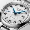 Montre Longines Master Collection Cadran Argenté "grain d'orge" Bracelet Acier