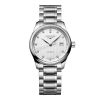 Montre Longines Master Collection Cadran Argenté "grain d'orge" Bracelet Acier