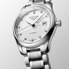 Montre Longines Master Collection Cadran Argenté "grain d'orge" Bracelet Acier