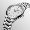 Montre Longines Master Collection Cadran Argenté "grain d'orge" Bracelet Acier