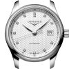 Montre Longines Master Collection Cadran Argenté "grain d'orge" Bracelet Acier