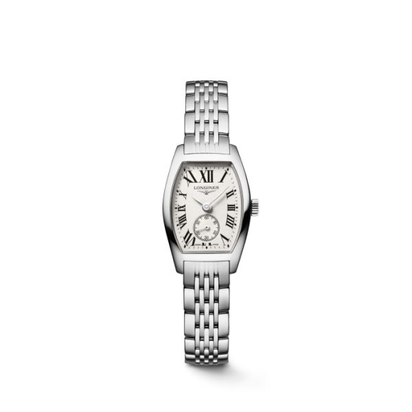 Montre Longines Evidenza Cadran Argenté Bracelet Acier