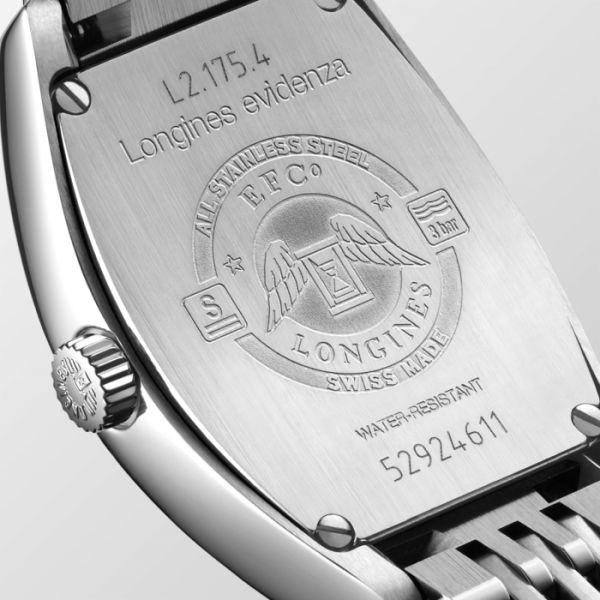 Montre Longines Evidenza Cadran Argenté Bracelet Acier