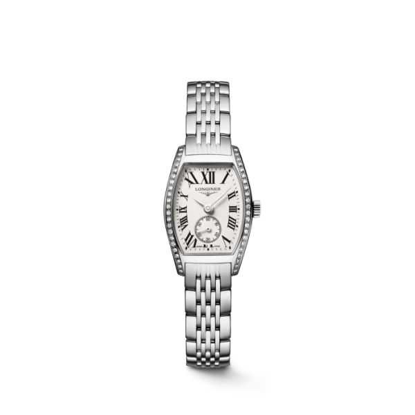 Montre Longines Evidenza Cadran Argenté Bracelet Acier