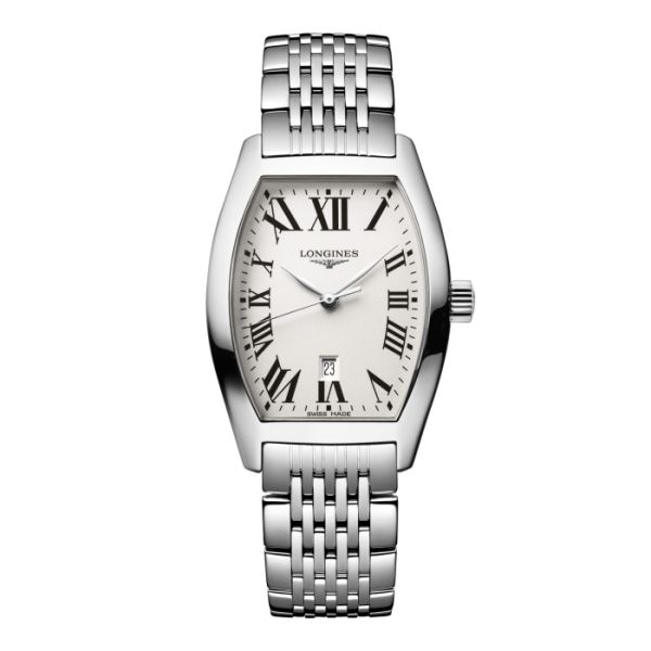 Montre Longines Evidenza Cadran Argenté Bracelet Acier