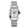 Montre Longines Evidenza Cadran Argenté "flinqué" Bracelet Acier