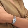 Montre Longines Evidenza Cadran Argenté "flinqué" Bracelet Acier