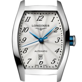 Montre Longines Evidenza Cadran Argenté "flinqué" Bracelet Acier