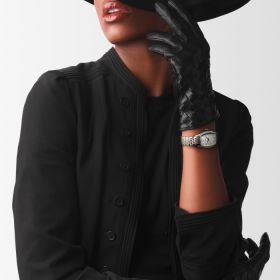 Montre Longines Evidenza Cadran Argenté "flinqué" Bracelet Acier