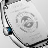 Montre Longines Evidenza Cadran Argenté "flinqué" Bracelet Acier