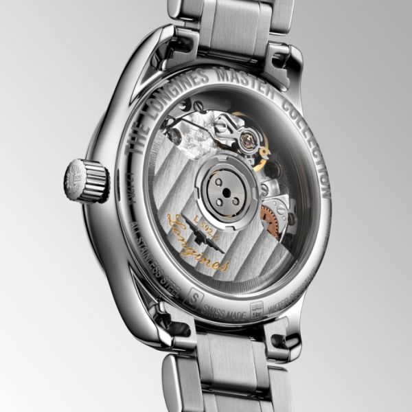 Montre Longines Master Collection Cadran Argenté "grain d'orge" Bracelet Acier