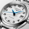 Montre Longines Master Collection Cadran Argenté "grain d'orge" Bracelet Acier