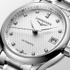 Montre Longines Master Collection Cadran Argenté "grain d'orge" Bracelet Acier