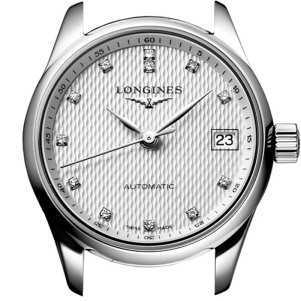 Montre Longines Master Collection Cadran Argenté "grain d'orge" Bracelet Acier