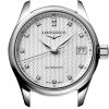 Montre Longines Master Collection Cadran Argenté "grain d'orge" Bracelet Acier