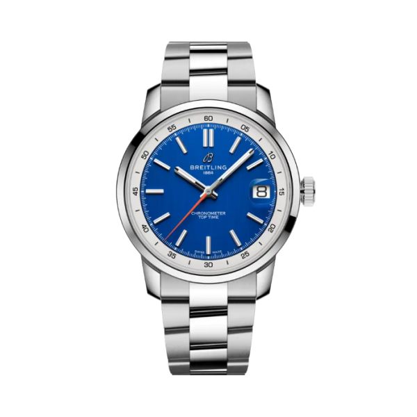 Montre Breitling Top Time B31 Cadran Bleu Bracelet Acier