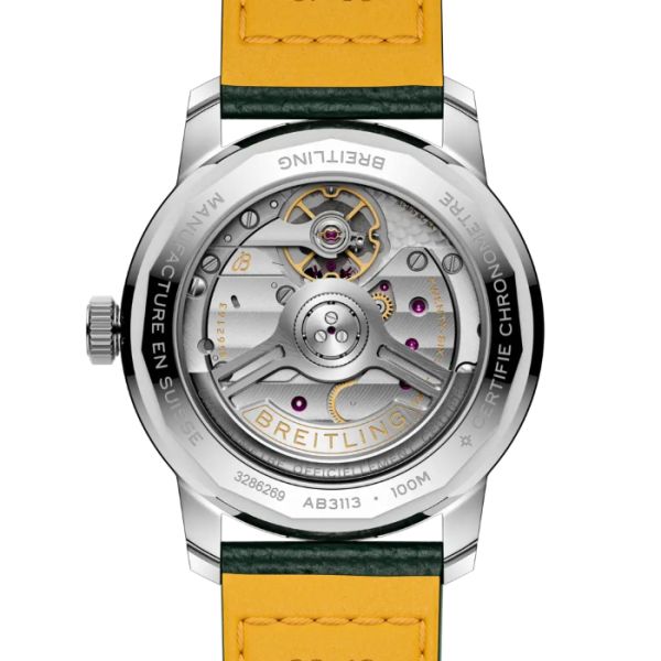 Montre Breitling Top Time B31 Cadran Vert Bracelet Cuir