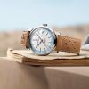 Montre Breitling Top Time B31 Cadran Blanc Bracelet Cuir