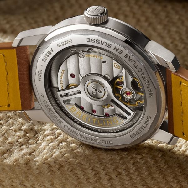Montre Breitling Top Time B31 Cadran Blanc Bracelet Cuir