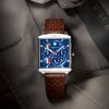 Montre Depancel Série R - F-BACK - DUSK BLUE Bracelet Cuir