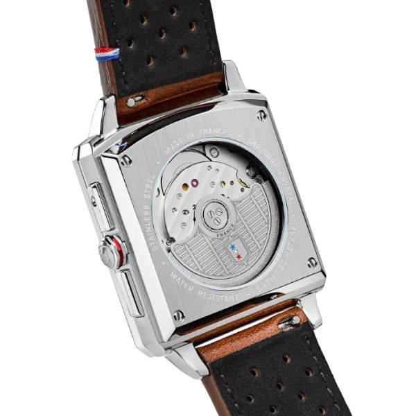 Montre Depancel Série R - F-BACK - DUSK BLUE Bracelet Cuir