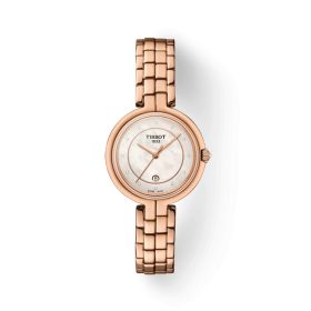 Montre Tissot Flamingo Cadran Nacre blanche
