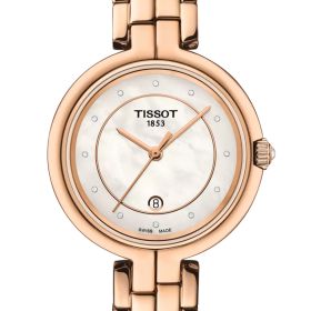 Montre Tissot Flamingo Cadran Nacre blanche