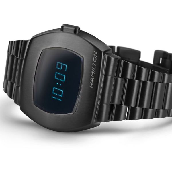 Montre Hamilton American Classic PSR Digital Quartz Cadran Bleu
